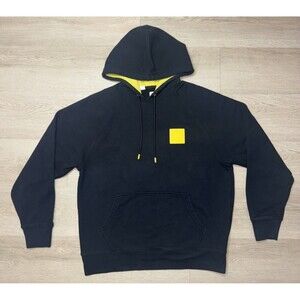 Levi's x LEGO Black Yellow Pullover Hoodie Medium Drawstring Limited Edition M